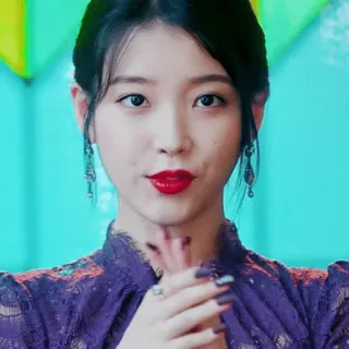 ✨️ 8fcfad90 IU K-Pop, Sänger, Schauspielerin, Promi, Koreanisch whatsapp sticker
