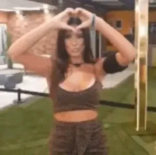 🌱 50a61774 mulher, coração, amor, afeição, gesto, mãos telegram sticker