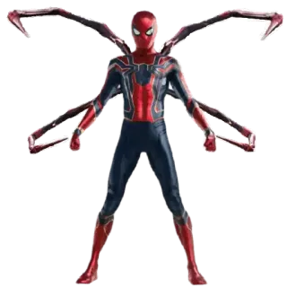 🕷 994a428e Spider-Man super-héros, Marvel, Spider-Man, BD, Iron Spider, Peter Parker telegram sticker