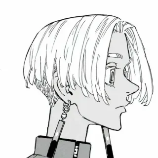 🥢 eeb7da33 anime, manga, character, art, portrait whatsapp sticker