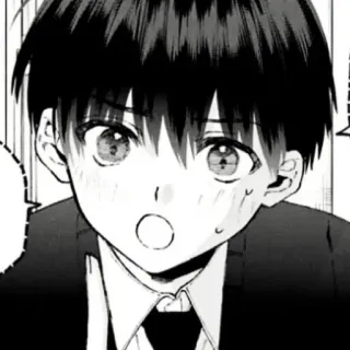 ❄️ 2f646b29 Anime, Manga, Junge, Schockiert, Überrascht telegram sticker