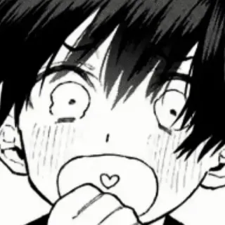 ❄️ 42e929c6 Anime, Manga, Herz, Süß, Gesicht telegram sticker