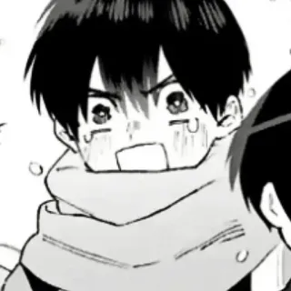 ❄️ 60f200a0 Anime, Manga, Junge, Wütend, Schal telegram sticker