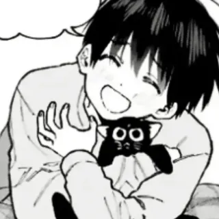 ❄️ 63f682a3 Anime, Manga, Junge, Katze, Cartoon telegram sticker