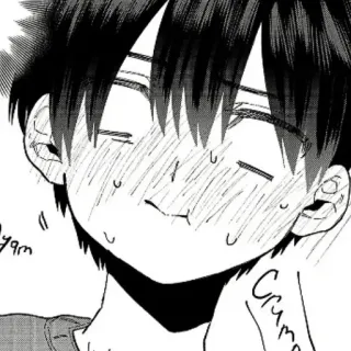 ❄️ 6457585a Yam
Crunch Anime, Manga, Junge, Schweiß, Süß, Ausdruck telegram sticker
