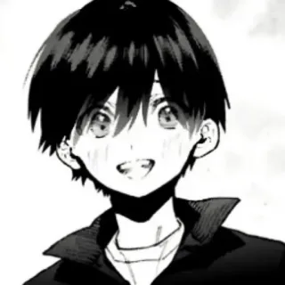 ❄️ 6dcf57f4 Anime, Manga, Junge, Lächeln, Cartoon, Porträt telegram sticker