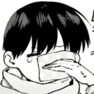 ❄️ b7b0082c Anime, Manga, Weinend, Taschentuch, Traurig telegram sticker