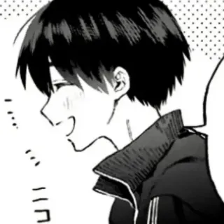 ❄️ cd76e249 Anime, Manga, Junge, Teenager, Porträt, Cartoon telegram sticker