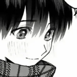 ❄️ e5026c98 Anime, Junge, Manga, Porträt, Illustration telegram sticker