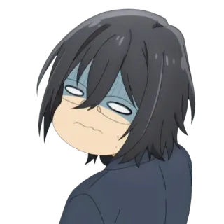 😨 744c741c Anime, Manga, Phim hoạt hình, Chân dung, Nhân vật whatsapp sticker