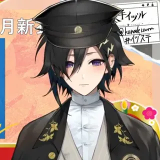 🍙 282f8991 @kanadeizum Аниме, VTuber, Виртуальный ютубер, Японский, Персонаж whatsapp sticker