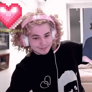 🙃 4a0eb94c ПРИВЕТ 400 RUB! 人, ハート, テキスト, ロシア語, 挨拶 telegram sticker