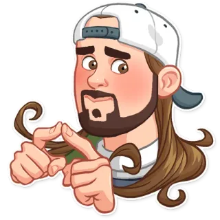 😊 03179143 Jay การ์ตูน, ตัวละคร, เจย์, ภาพประกอบ, ตลก telegram sticker