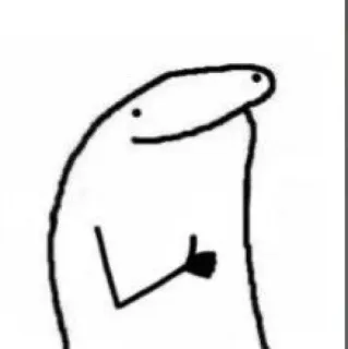 🧪 84854497 Cartone animato, Omino stilizzato, Meme, Florkofcows telegram sticker