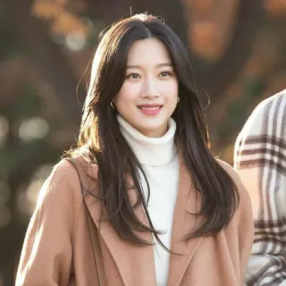 ❣ 0f71effe woman, portrait, coat, asian, korean, model telegram sticker