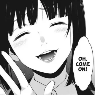 ♣️ 5c185f2b OH, COME ON! Animé, Manga, Oh ça va, Expression, Visage telegram sticker