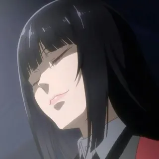 ☕️ 3e9607d6 Yumeko Jabami Kakegurui 动漫, 漫画, 狂赌之渊, 蛇喰梦子, 赌博, 高风险 telegram sticker