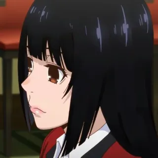 🥀 6f0be20b Yumeko Jabami Kakegurui 动漫, 狂赌之渊, 蛇喰梦子, 漫画, 赌博 telegram sticker