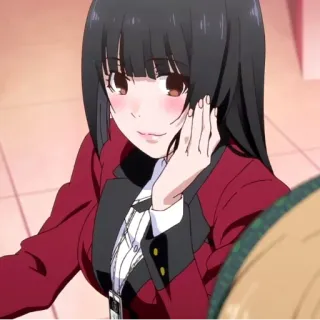 🥀 d0246d78 Yumeko Jabami Kakegurui 动漫, 角色, 女孩, 狂赌之渊, 蛇喰梦子 telegram sticker