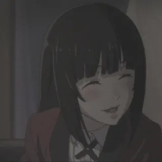 🤑 3e52445e Yumeko Jabami Kakegurui Anime, Kakegurui, Yumeko Jabami, Lächelnd, Fröhlich whatsapp sticker