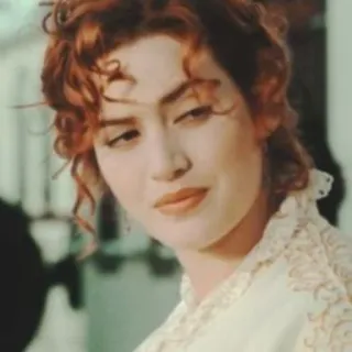 😏 59610095 Rose DeWitt Bukater Titanic 영화, 타이타닉, 로즈, 여배우, 영화 telegram sticker