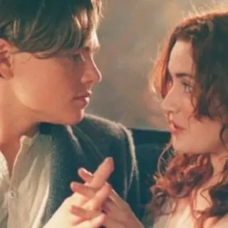 ❤️ 78fc2de7 Jack Dawson Titanic 타이타닉, 잭과 로즈, 로맨스, 영화, 레오나르도 디카프리오, 케이트 윈슬렛, 러브 스토리 telegram sticker