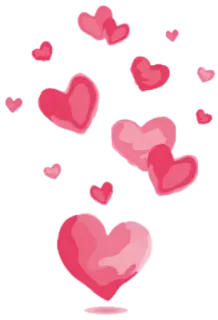 💖 049437cf 하트, 사랑, 발렌타인, 분홍, 로맨스, 애정 telegram sticker