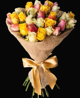 💐 76faa09a 장미, 꽃다발, 꽃, 선물, 꽃꽂이, 축하, 로맨스 telegram sticker