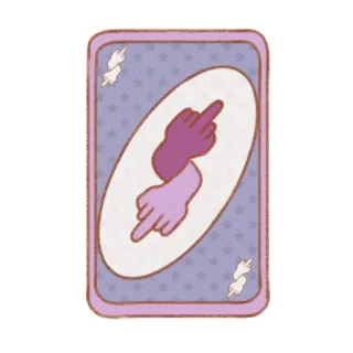 🖕 b5ac7ca7 middelvinger, beledigend gebaar, kaart, onbeschoft, belediging, fuck you telegram sticker