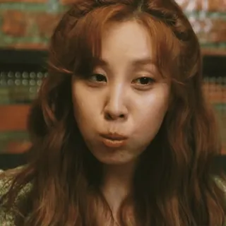 💕 1ec3d2f3 女性, ポートレート, 人物, 表情, 髪, 顔 telegram sticker