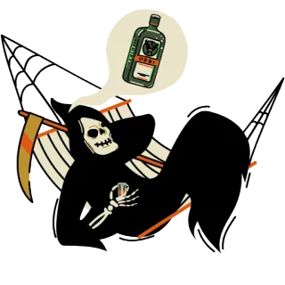 JägerHalloween telegram stickers