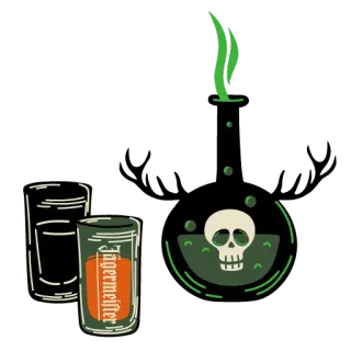 JägerHalloween whatsapp stickers