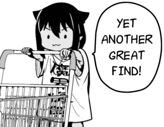 🛒 11f666cb YET
ANOTHER
GREAT
FIND! shopping, anime, manga, cute, cat ears telegram sticker