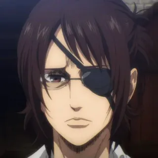 😥 e391357d Hanji Zoe Attack on Titan Anime, Nhân vật, Hanji, Attack on Titan telegram sticker