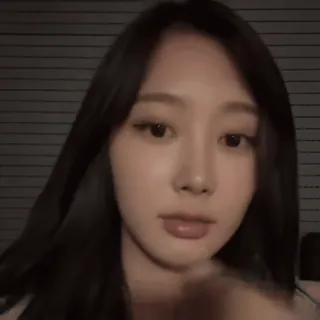 🫧 f001d72a mulher, retrato, beleza, asiática, menina, rosto telegram sticker