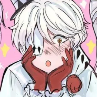 🤩 a08f44e2 动漫, 漫画, 可爱, 角色, 插画, 艺术 telegram sticker