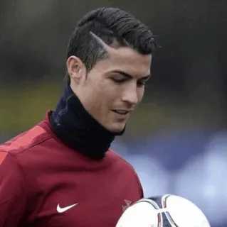 🖤 d9bfafb5 Cristiano Ronaldo soccer, athlete, football, player, sport telegram sticker