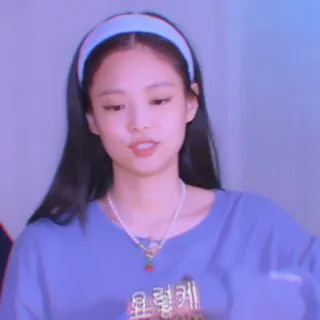 💜 068e04b3 요렇케 เกาหลี, บุคคล, เด็กผู้หญิง, ผู้หญิง, ภาพเหมือน telegram sticker