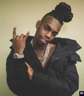 🤘 1e7eaeca YNW Melly YNW Melly, ラッパー, ミュージシャン, セレブ, 音楽 telegram sticker