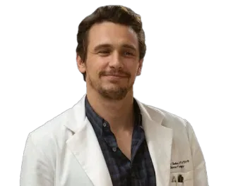 😊 83cf7907 James Franco актер, портрет, знаменитость telegram sticker