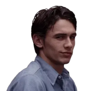 😏 cf0ccb28 James Franco актер, портрет, мужчина, знаменитость telegram sticker