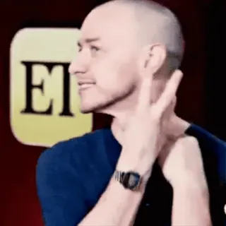 Джеймс МакЭвой  @WhisperingPixels telegram stickers