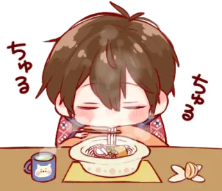 toco's japanese kawaii with love 3. @bistic whatsapp stickers