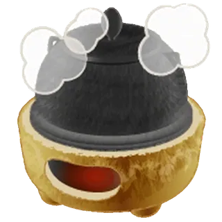 😊 664b4402 memasak, panci, dapur, uap, persiapan makanan telegram sticker