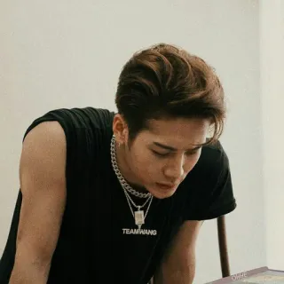 🦕 b3b7c14f TEAM WANG man, aziatisch, mode, portret, sieraden whatsapp sticker