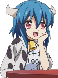 Jashin-chan Dropkick telegram stickers