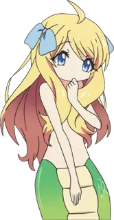 🤔 46182f84 Аниме, Девушка-змея, Ламия, Девушка-монстр telegram sticker