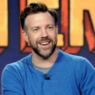 😄 c4015cd6 Jason Sudeikis actor, celebrity, portrait, man, smile telegram sticker