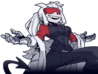 🥳 7f429583 Аниме, Демон, Персонаж, Зло, Рога telegram sticker