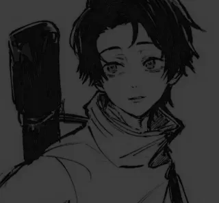 🤡 a9aeade6 อนิเมะ, มังงะ, ตัวละคร, ภาพวาด telegram sticker